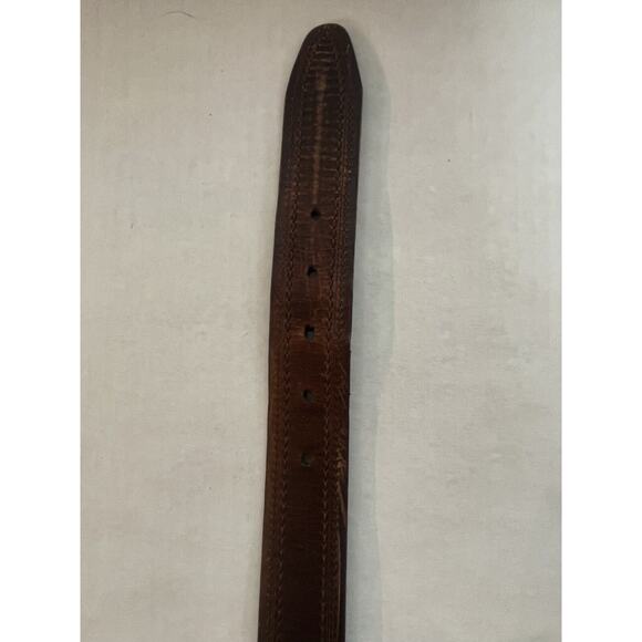 Columbia Mens Two-In-One Reversible Belt 36/90 Genuine Leather Brown Black - Picture 7 of 7